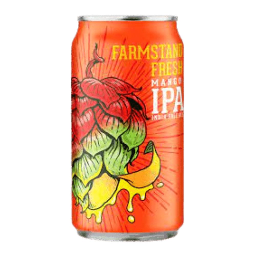 Farmstand Fresh Mango IPA by Deschutes Brewery, beer label