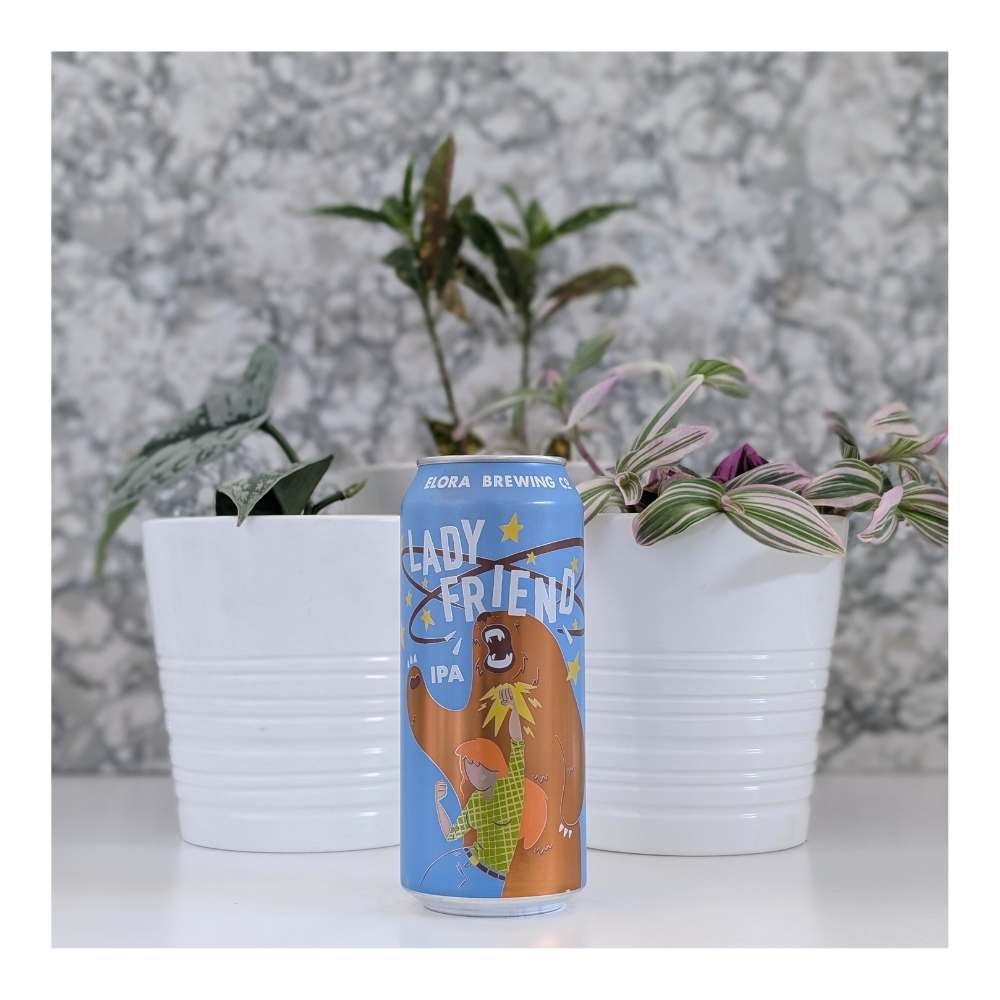 Lady Friend West Coast IPA by Elora Brewing Company, beer label