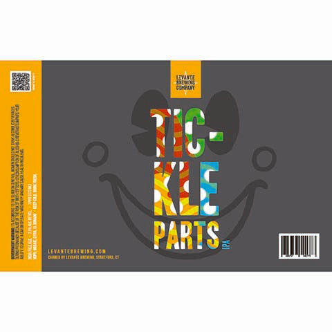 Levante Tickle Parts IPA by Levante Brewing Company, beer label