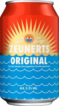 Zeunerts Original by Kopparbergs Bryggeri, beer label