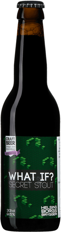 What if? Secret by Helsingborgs Bryggeri, beer label