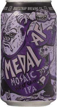 Medal AF Mosaic by Bootstrap Brewing, beer label