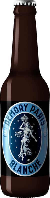 Blanche by Bières Demory-Paris, beer label