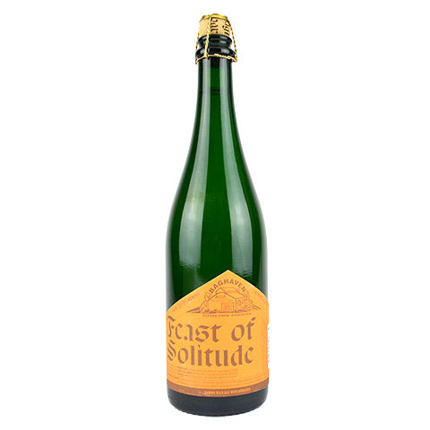 Baghaven Feast of Solitude Danish Wild Ale with Apricots (2020) by Baghaven Brewing and Blending, beer label