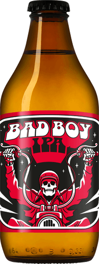 Bad Boy by Höganäs Bryggeri, beer label