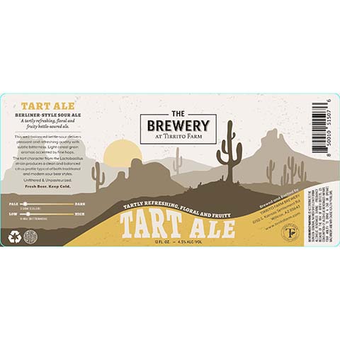 Tirrito Farm Tart Ale by Tirrito Farm Brewery, beer label