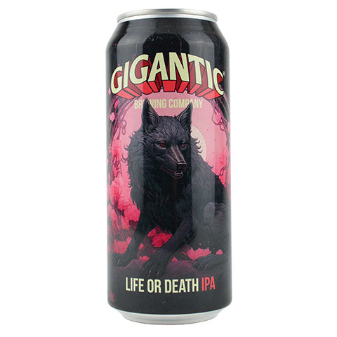 Gigantic Life or Death IPA by Gigantic Brewing Co, beer label