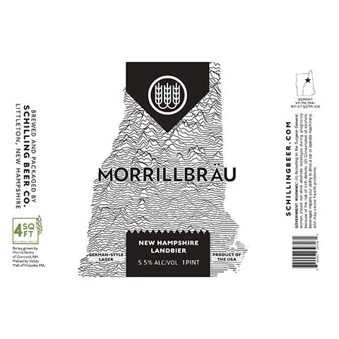 Schilling Morrillbrau Landbier by Schilling Beer Co, beer label