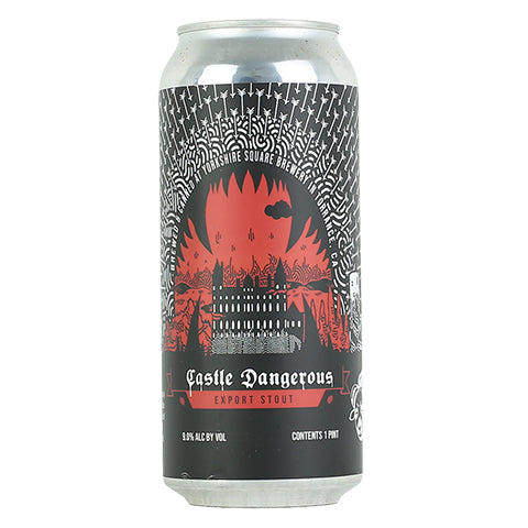 Yorkshire Square Castle Dangerous Export Stout by Yorkshire Square Brewing Co., beer label