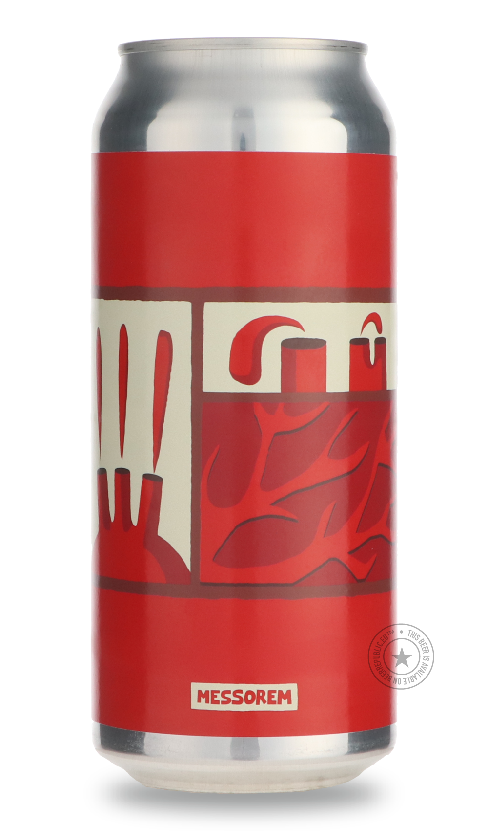 Dysfonctio Cordis / Sudden Death by Messorem, beer label