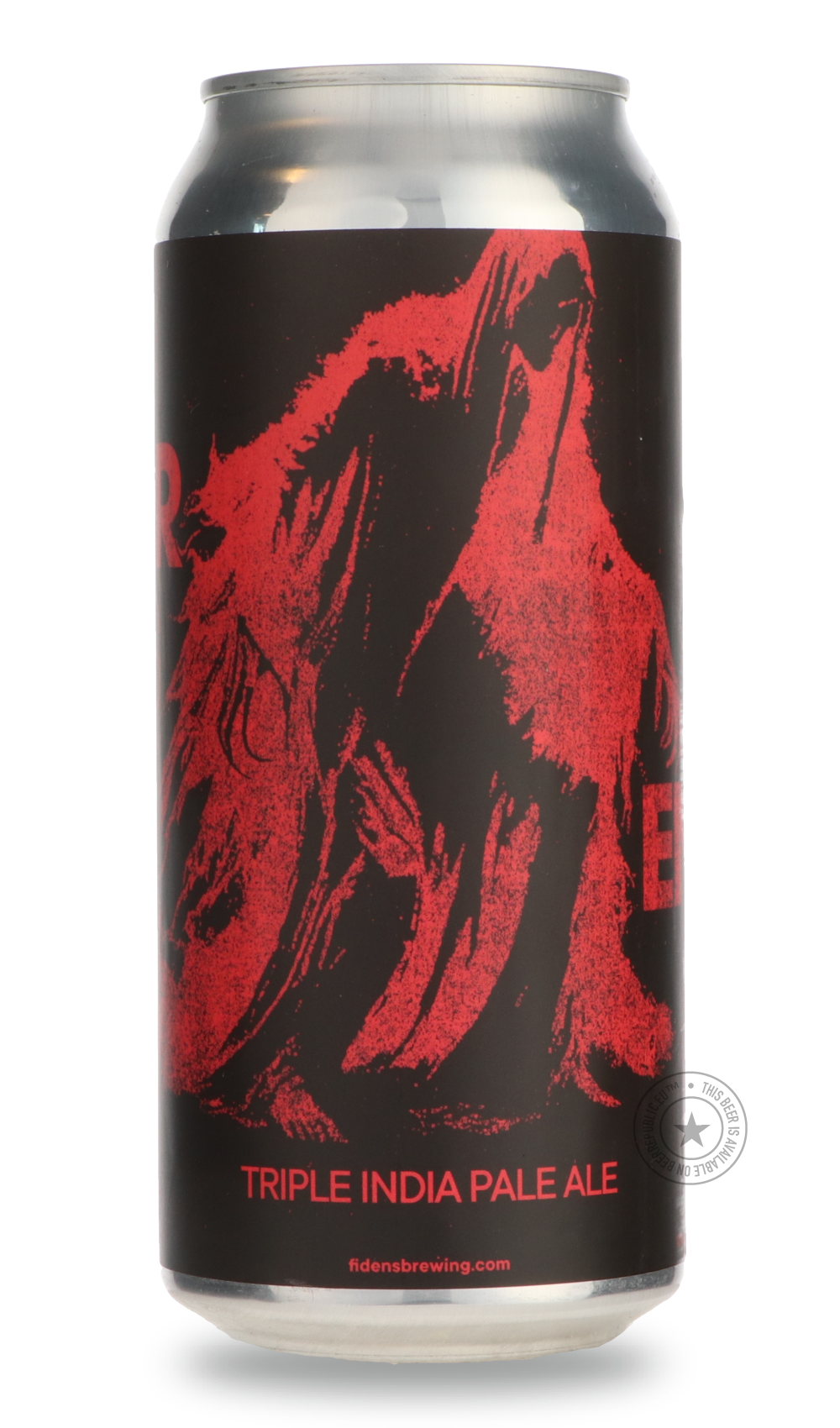 Fear Is the Enemy by Fidens Brewing, beer label