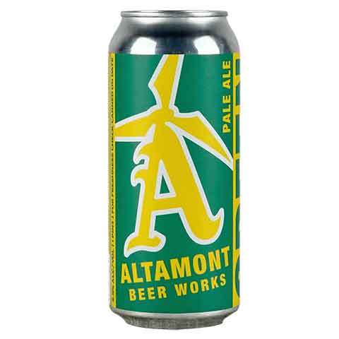 Altamont Green Collar Pale Ale by Altamont Beer Works, beer label