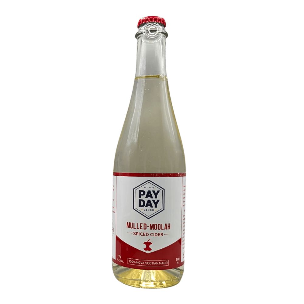 Mulled Moolah Apple Cider With Cinnamon & Vanilla by Payday Cider, beer label