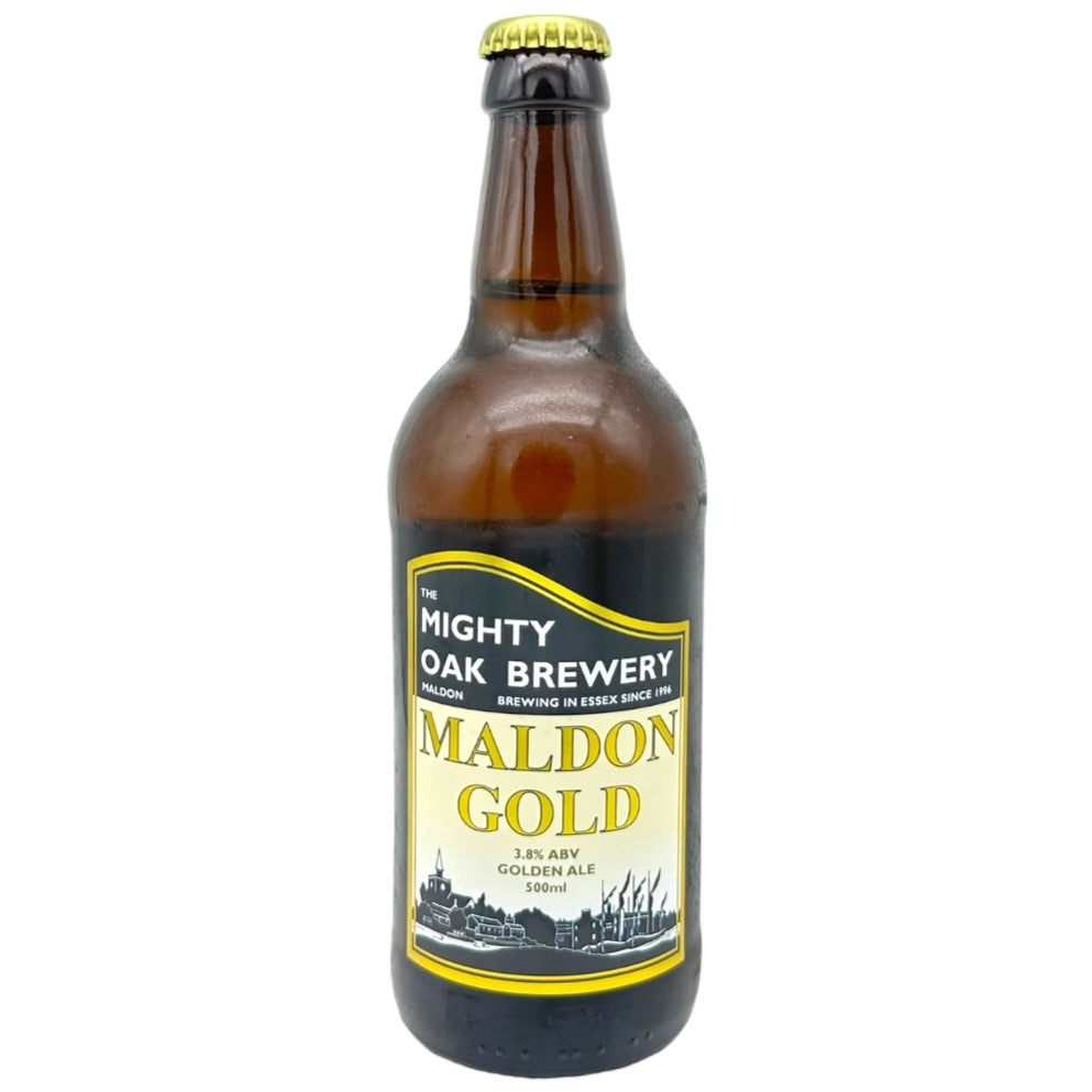 Mighty Oak Brewing Co Maldon Gold by Mighty Oak Brewing Co, beer label