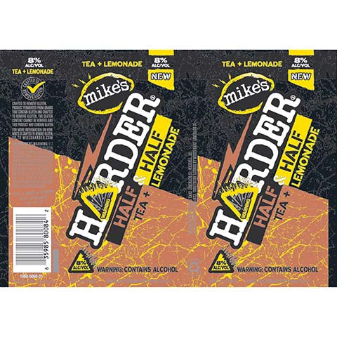 Mike's Harder Half & Half by Mike's Hard Lemonade Co., beer label
