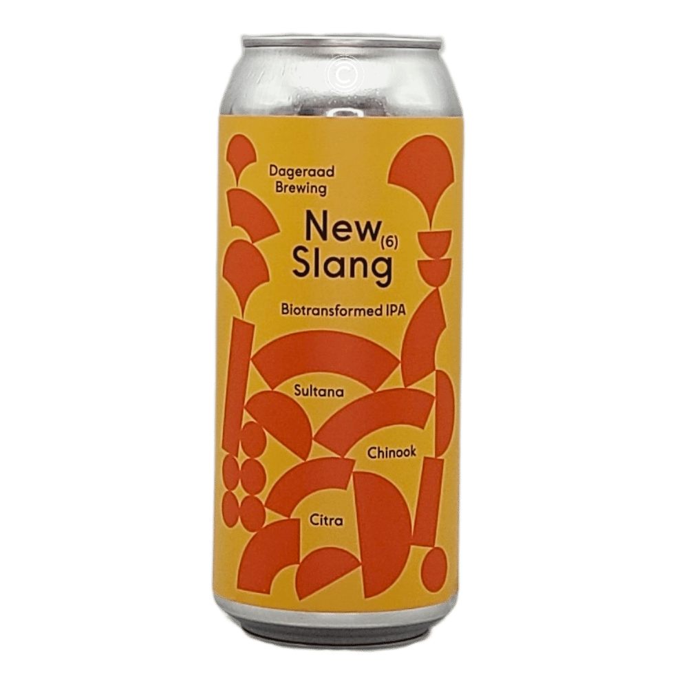 New Slang 6 by Dageraad Brewing, beer label