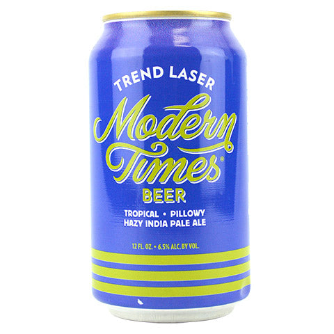 Modern Times Trend Laser Hazy IPA by Modern Times Beer, beer label