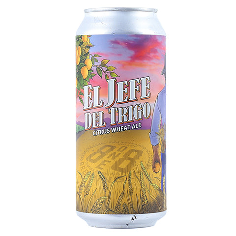 8one8 El Jefe del Trigo Wheat Ale by 8one8 Brewing Company, beer label
