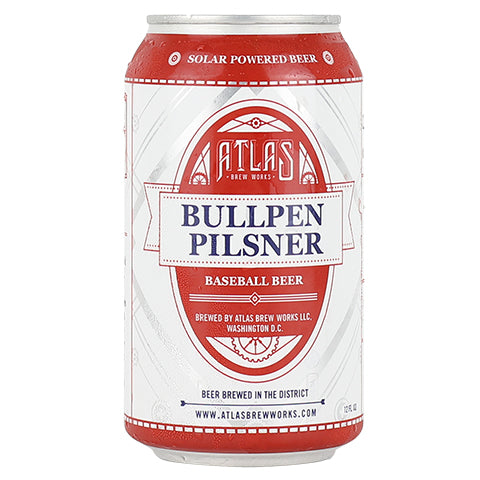 Atlas Brew Works Bullpen Pilsner by Atlas Brew Works, beer label