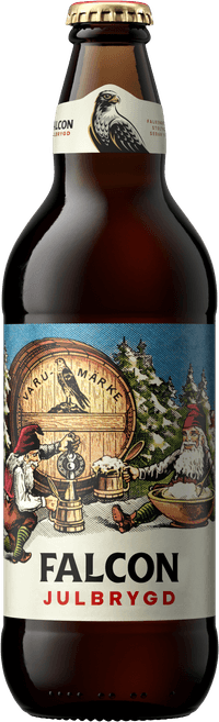 Falcon Julbrygd by Carlsberg Sverige AB, beer label