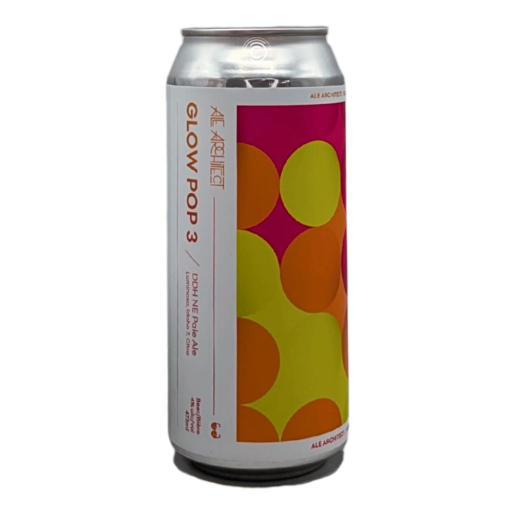 Glow Pop 3 DDH Hazy Pale Ale by Ale Architect, beer label