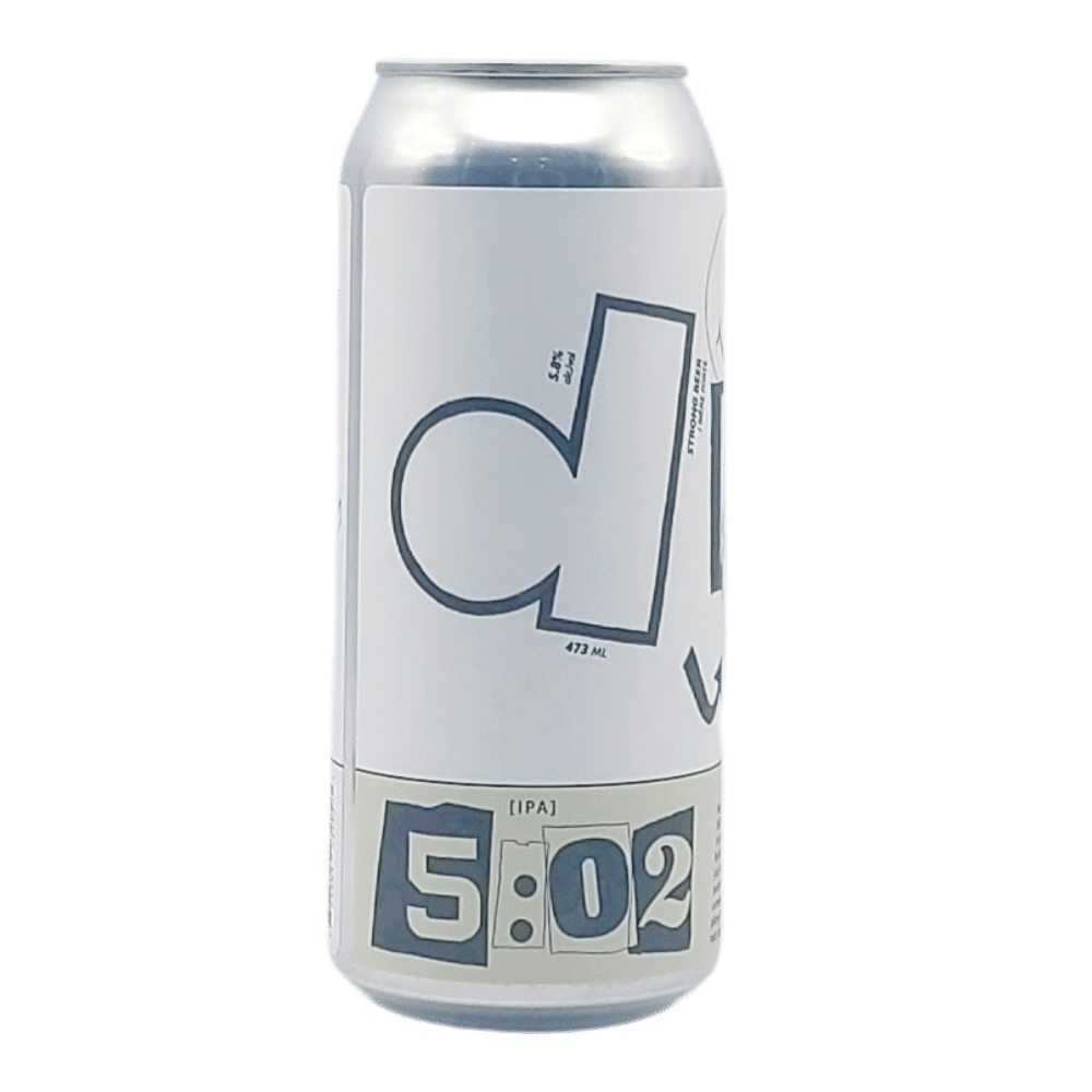 5:02 Hazy IPA by The Dandy Brewing Company, beer label