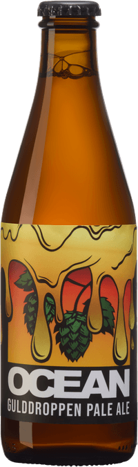 Ocean Gulddroppen Pale Ale by Oceanbryggeriet, beer label