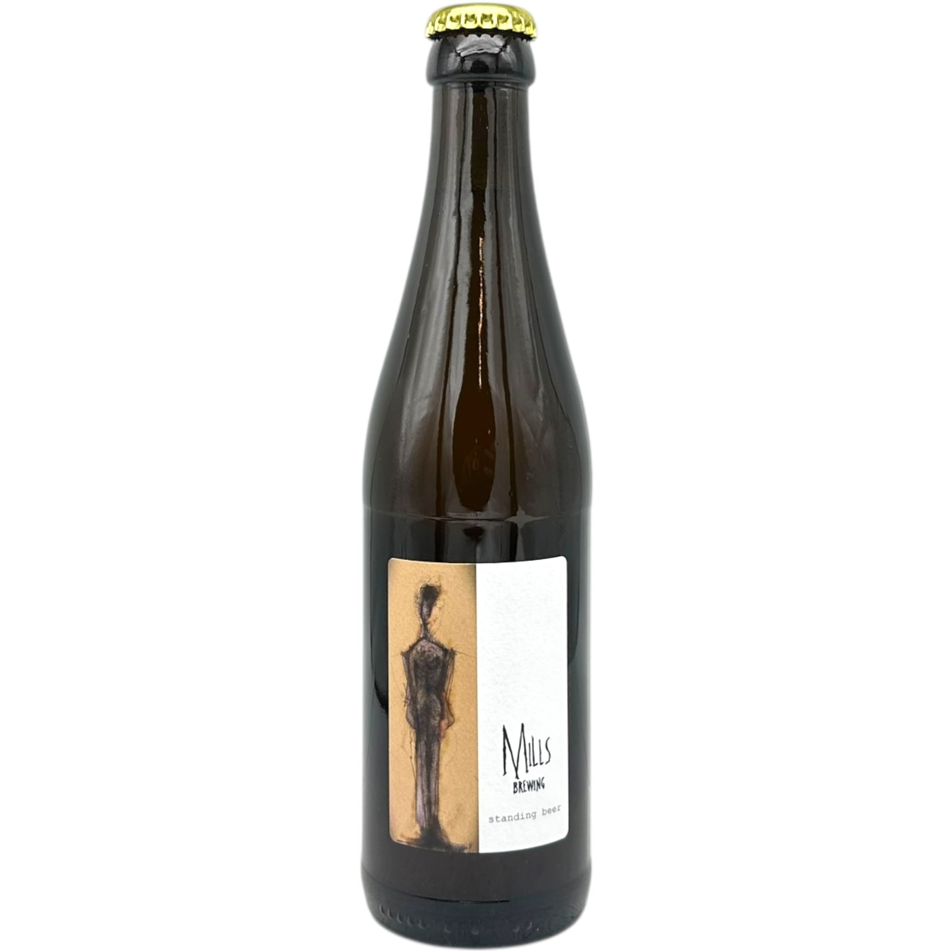 Mills Standing Beer by Mills Brewing, beer label