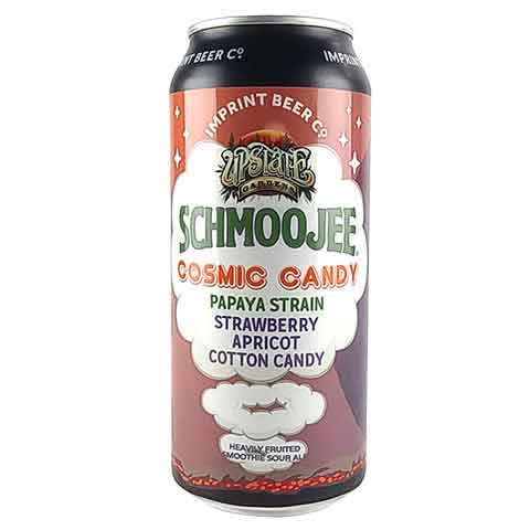 Imprint Schmoojee Cosmic Candy Heavily Fruited Smoothie Sour Ale by Imprint Beer Company, beer label