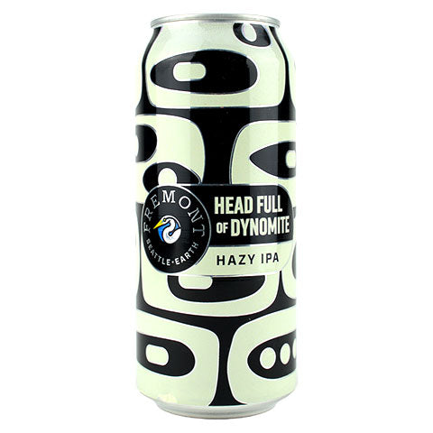 Fremont Head Full of Dynomite v.51: Hazy IPA w/ Strata, Idaho 7, and Idaho 7 Cryo by Fremont Brewing Co, beer label