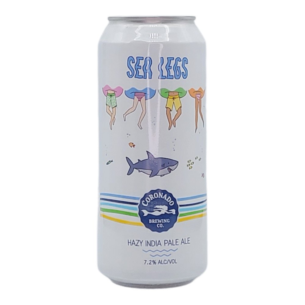 Co. Sea Legs Hazy IPA by Coronado Brewing Co, beer label