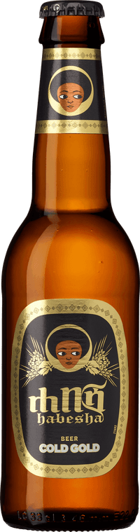 Habesha Cold Gold by Habesha Breweries, beer label