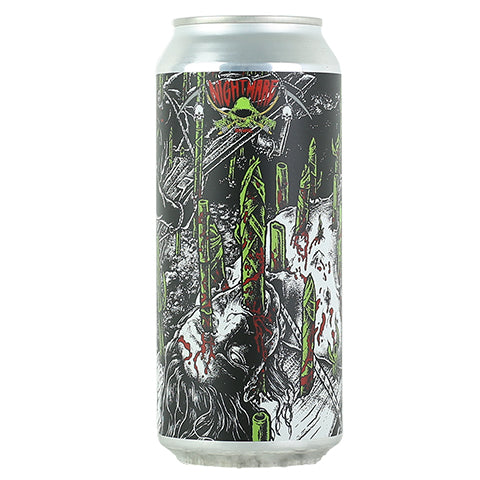 Nightmare Bamboo Torture DIPA by Nightmare Brewing Company, beer label