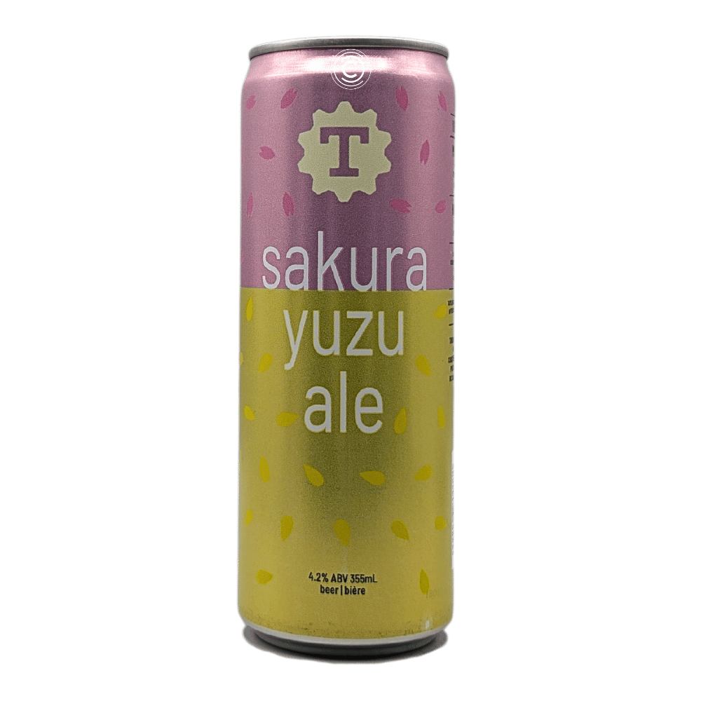 Sakura Yuzu Ale by Taylight Brewing Inc., beer label
