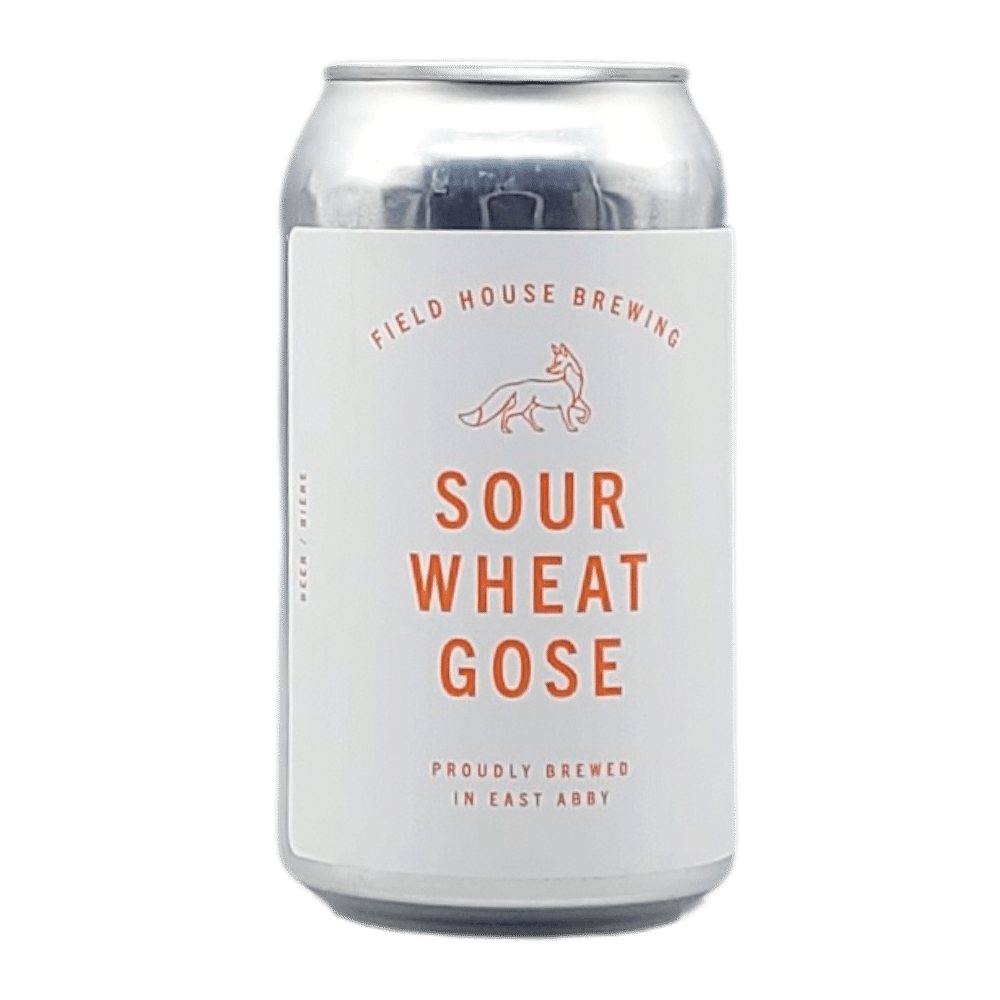 Sour Wheat Gose by Field House Brewing Co., beer label