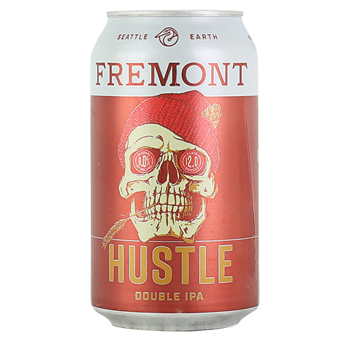 Fremont Hustle DIPA by Fremont Brewing Co, beer label