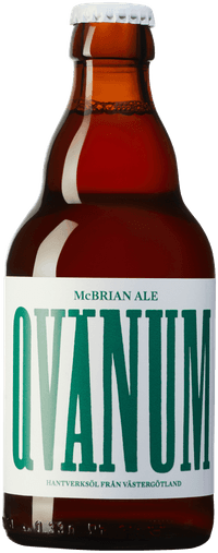Qvänum Mat&Malt McBrian by Qvänum Mat & Malt, beer label