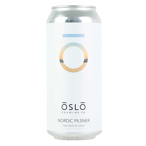Nordic Pilsner by OSLO Brewing Company, beer label