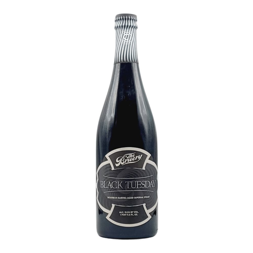 Black Tuesday Bourbon Barrel Aged Imperial Stout by The Bruery, beer label