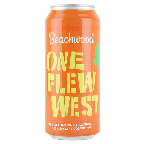 Beachwood One Flew West IPA by Beachwood Brewing, beer label
