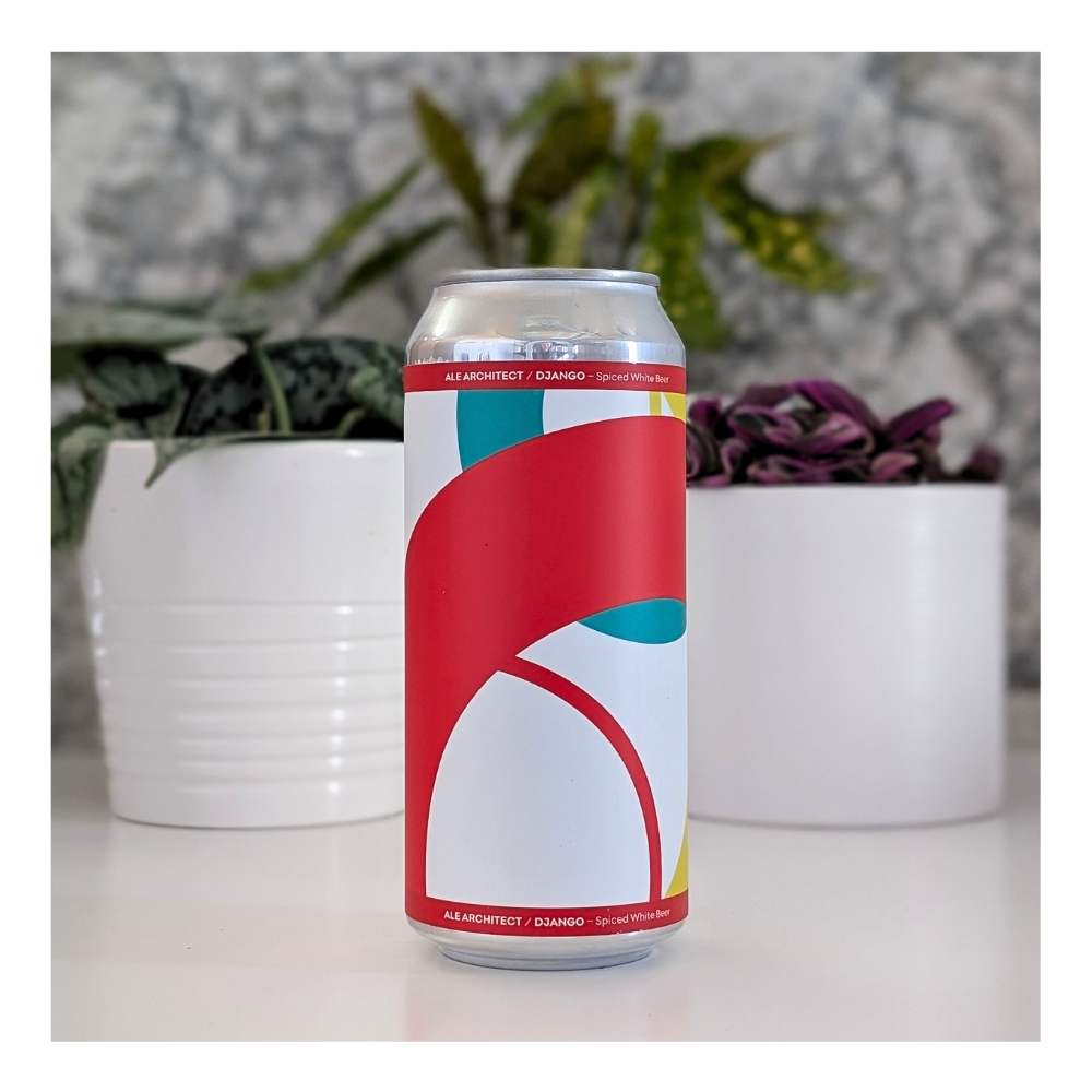 Django Witbier by Ale Architect, beer label