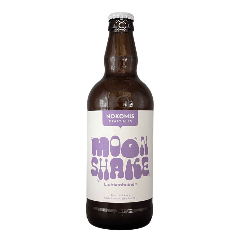Moonshake Lichtenhainer by Nokomis Craft Ales, beer label