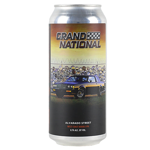 Alvarado Street Grand National DIPA by Alvarado Street Brewery, beer label