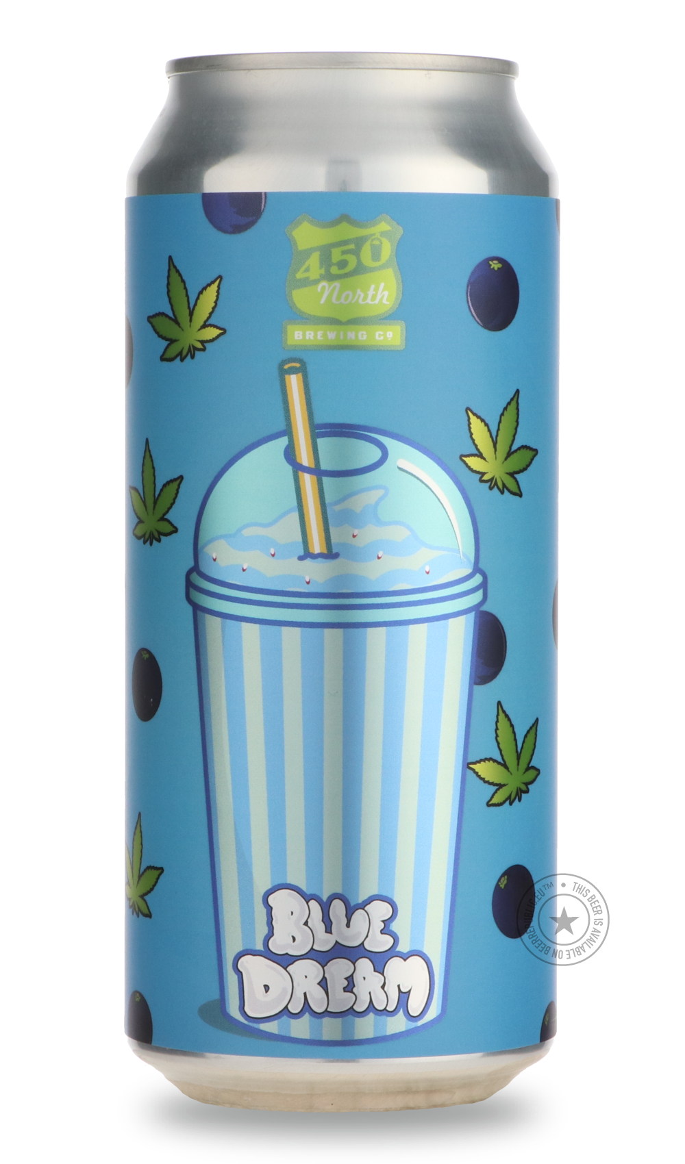 SLUSHY XL: Blue Dream by 450 North Brewing Company, beer label