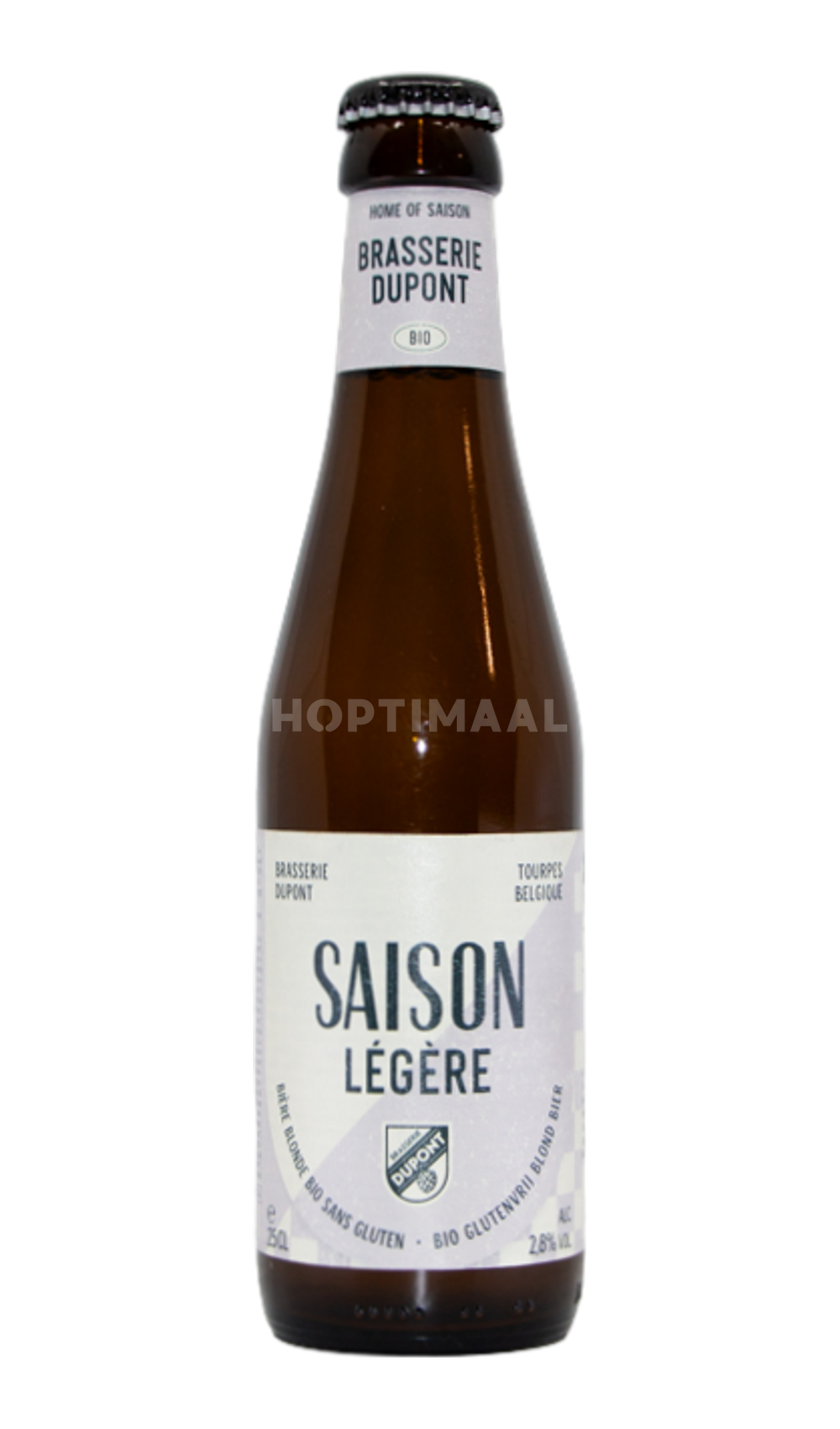 Dupont Saison Légère by Brasserie Dupont, beer label