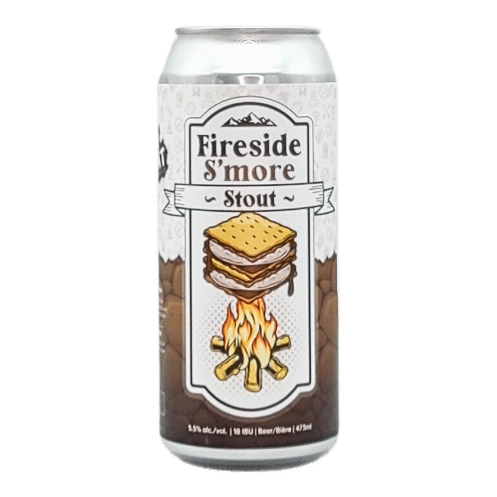 Fireside S'more Stout by Alley Kat Brewing Company, beer label