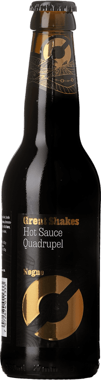Nøgne Ø Great Shakes Hot Sauce Quadrupel by Nøgne Ø det Kompromisslöse Bryggeri, beer label