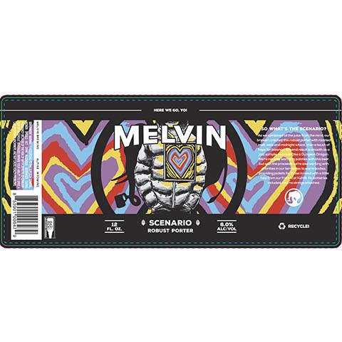 Melvin Scenario Porter by Melvin Brewing, beer label