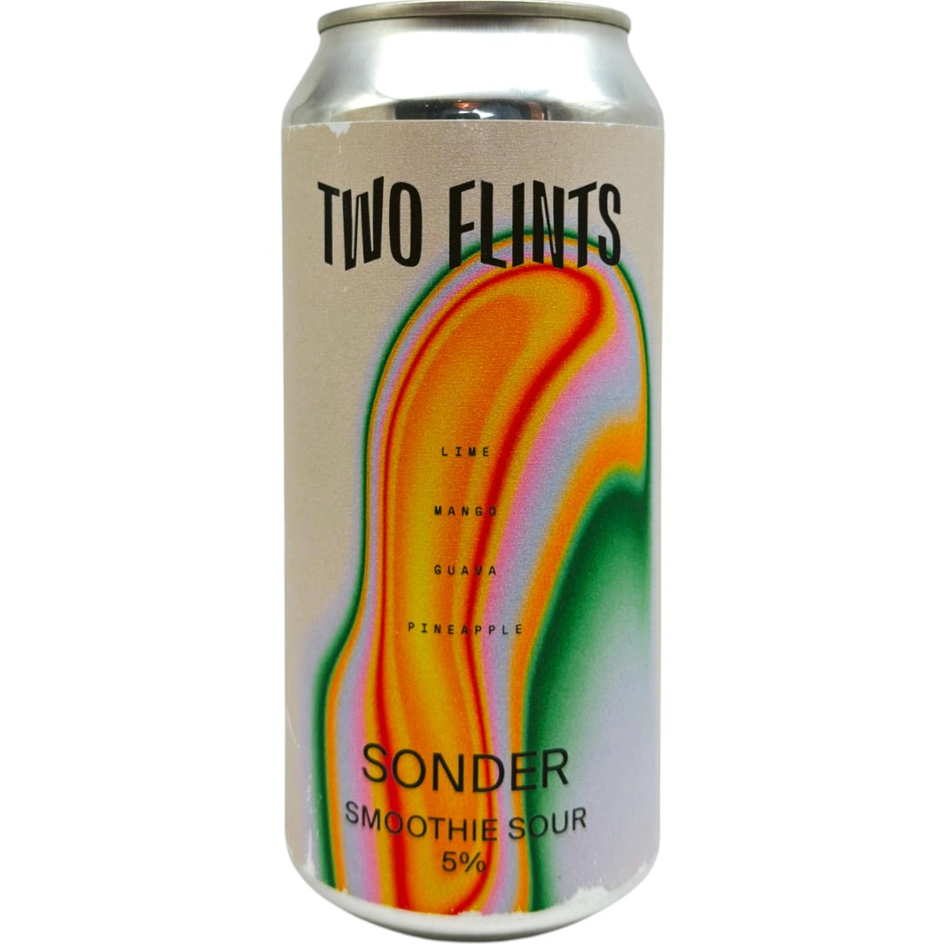 Two Flints Sonder by Two Flints, beer label