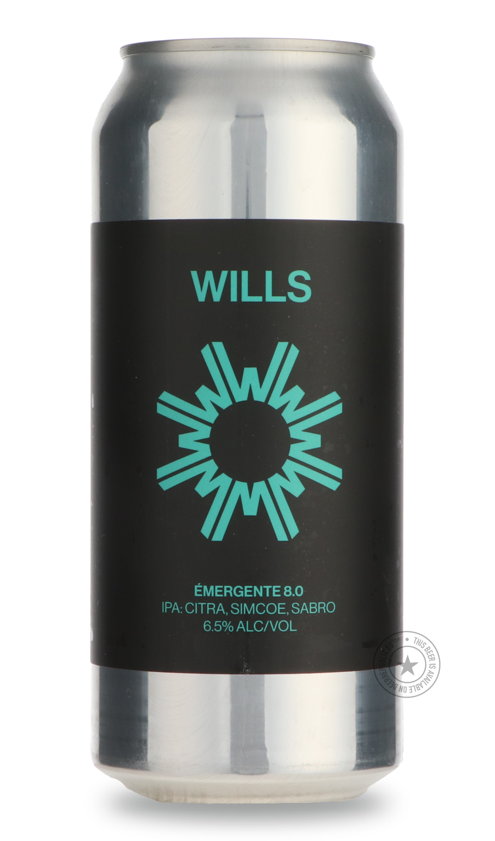 Émergente 8.0 by Wills, beer label